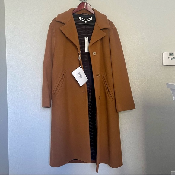 McQ by Alexander McQueen Jackets & Blazers - MCQ Coat Alexander McQueen Tan Wool Coat